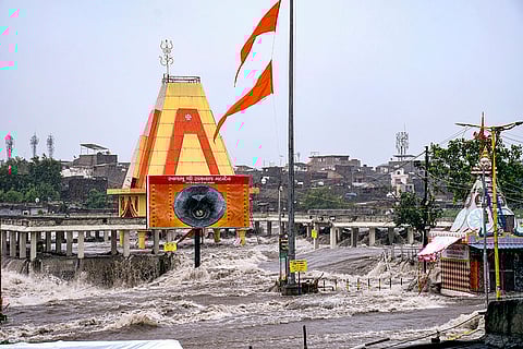 Gujarat Rains: Waterlogging at Ramnath Mahadev temple in Rajkot